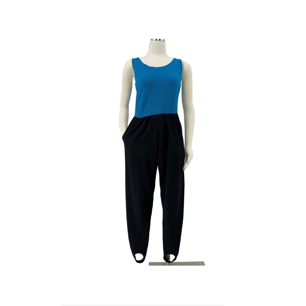 vintage 80s jumpsuit‎ stirrup pants 1980s